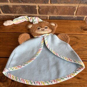 Vintage Fisher Price 1404 Teddy Beddy Bear Sleepy Lovey Security Blanket READ